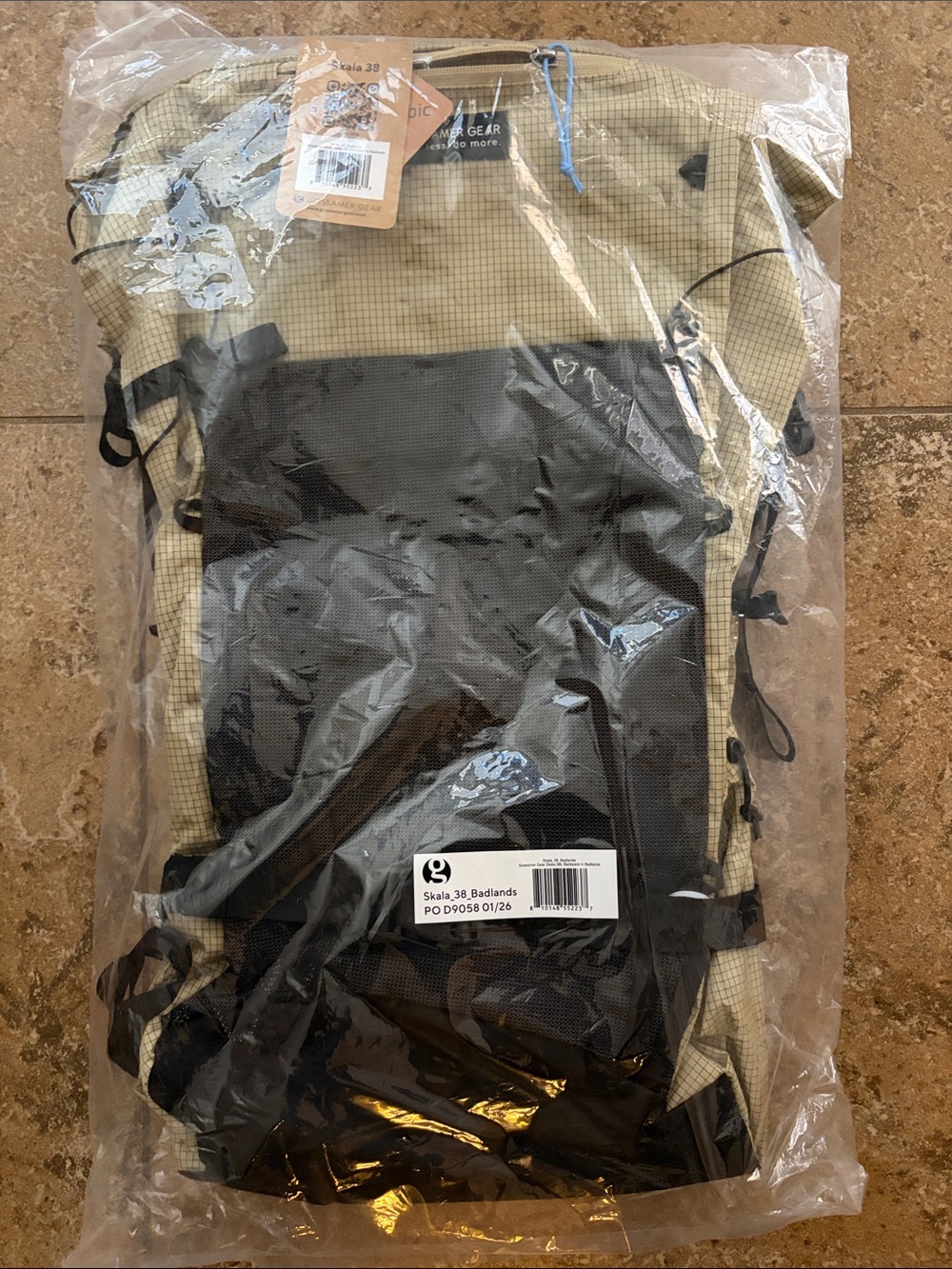 Gossamer gear brand new skala 38 ultralight backpack hiking fastpacking outdoors